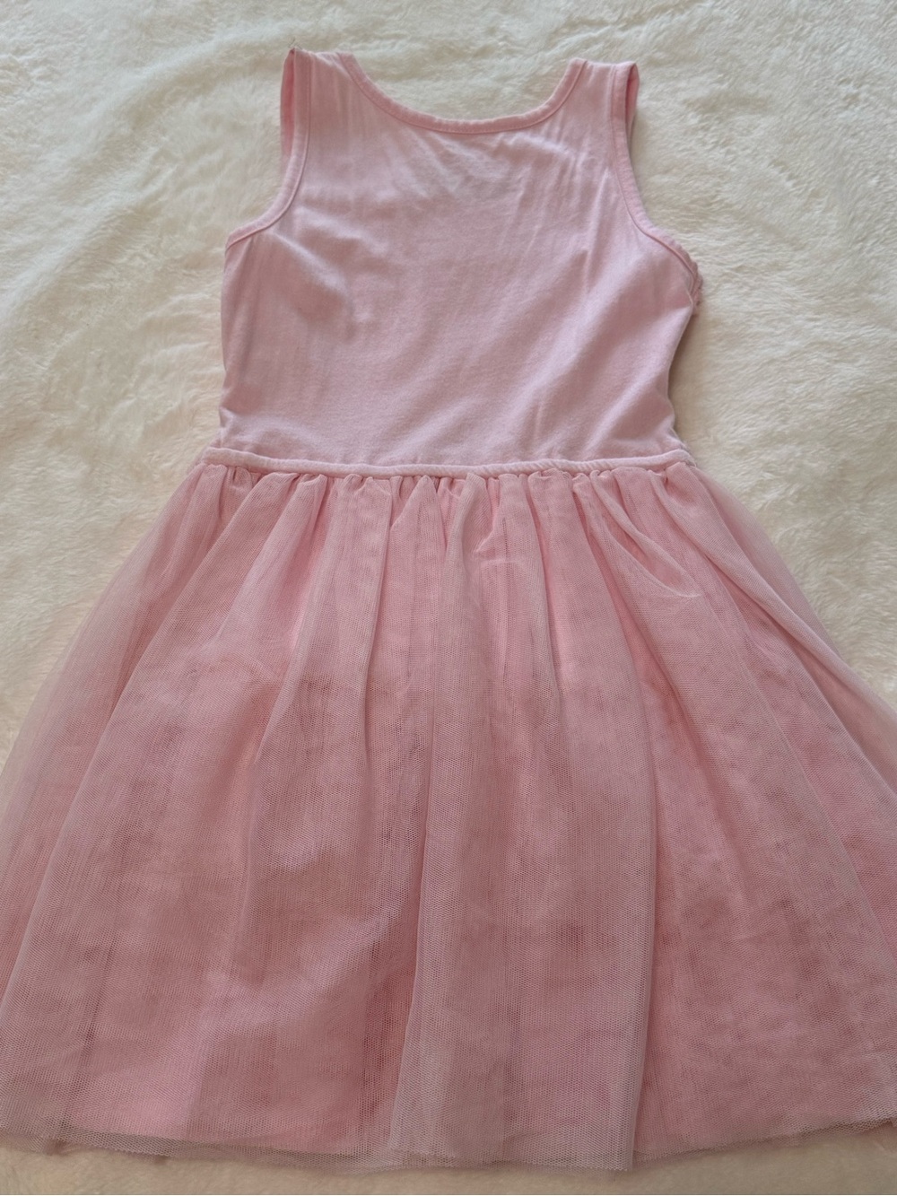 1989 Place Girls‎ Pink Floral Tulle Party Dress Size 7 - Picture 6 of 6